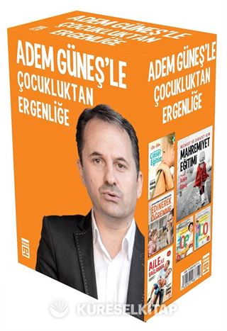 Adem Güneşle Çocukluktan Ergenliğe Turuncu Set (6 Kitap)
