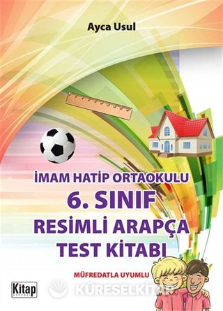 6. Sınıf Resimli Arapça Test Kitabı (Yeni Müfredat)