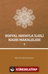 Sosyal Hayatla İlgili Hadis Makaleleri 1