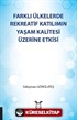 Farklı Ülkelerde Rekreatif Katılımın Yaşam Kalitesi Üzerine Etkisi
