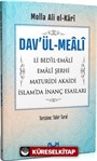 Dav'ül-Meali Li Bed'il-Emali - Emali Şerhi - Maturidi Akaidi - İslam'da İnanç Esasları