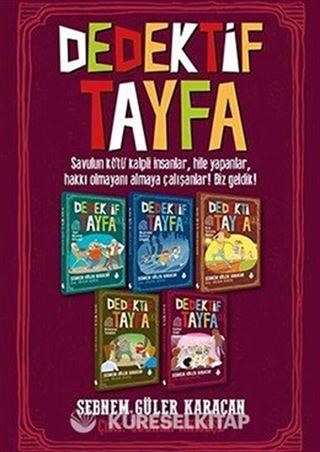 Dedektif Tayfa Seti (5 Kitap Takım)