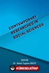 Contemporary Researches in Social Sciences