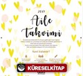 2019 Aile Takvimi