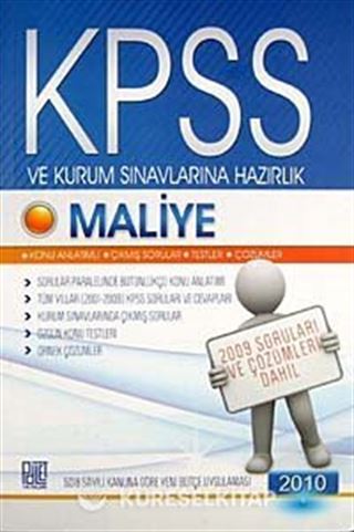 KPSS ve Kurum Sınavlarına Hazırlık-Maliye