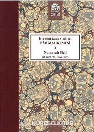 Bab Mahkemesi 3 Numaralı Sicil