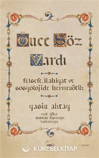 Önce Söz Vardı