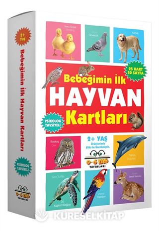 Bebeğimin İlk Hayvan Kartları (2+ Yaş)