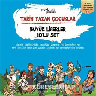 Tarih Yazan Çocuklar (Büyük Liderler 10'lu Set)
