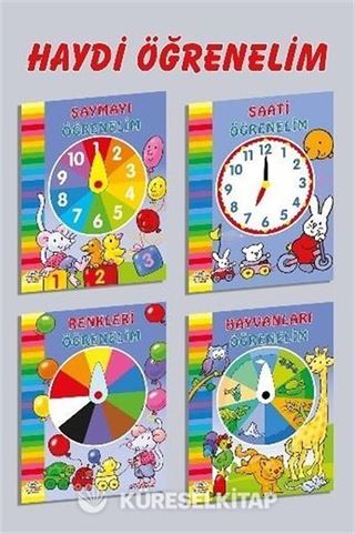 Haydi Öğrenelim Seti - 4 Kitap Takım