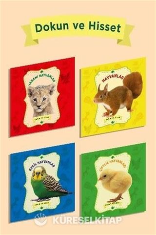 Dokun ve Hisset Seti - 4 Kitap Takım