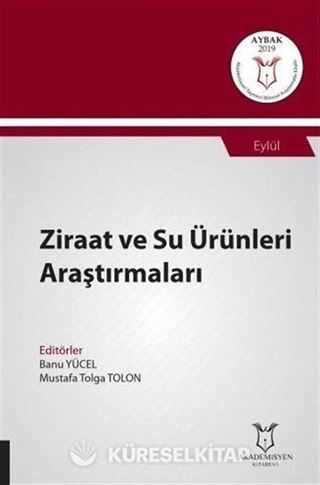 Ziraat ve Su Ürünleri Araştırmaları (AYBAK 2019 Eylül)