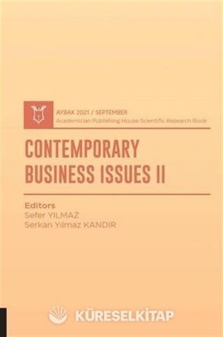 Contemporary Business Issues II (AYBAK 2021 Eylül)