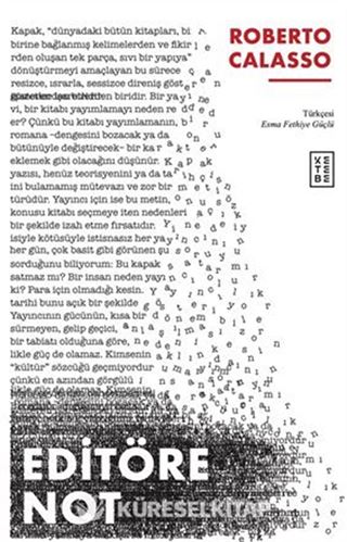 Editöre Not