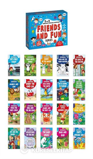 İngilizce Hikayeler 2 ve 3.Sınıf (20 Kitap)