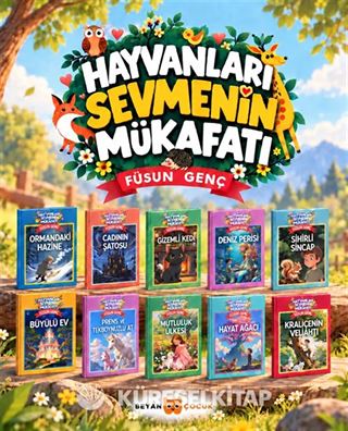 Hayvanları Sevmenin Mükafatı Serisi (10 Kitap Takım)