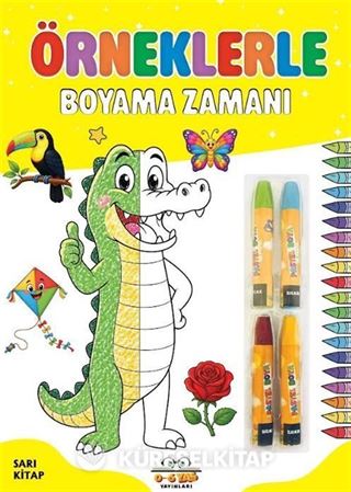 Örneklerle Boyama Zamanı - Sarı Kitap
