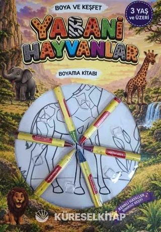 Yabani Hayvanlar Boyama Kitabı