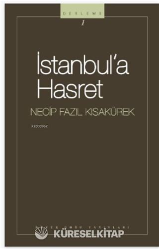 İstanbula Hasret / Necip Fazıl Kısakürek (kod101)