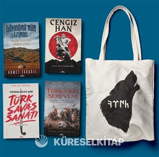 Kadim Türkler Seti (Bez Çanta Hediyeli) (4 Kitap)