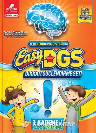Easy Dikkati Güçlendirme Seti 1. Kademe 3-6 Yaş A