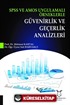 SPSS ve AMOS Uygulamalı Örneklerle Güvenirlik ve Geçerlik Analizleri