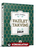 Fazilet Takvimi 2019 Yurtiçi 1. Bölge