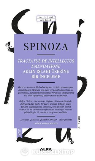 Spinoza Aklın Islahı Üzerine Bir İnceleme