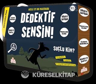Dedektif Sensin! (4 Kitap Set)