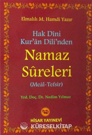 Hak Dini Kur'an Dili'nden Namaz Sureleri (Meal-Tefsir)