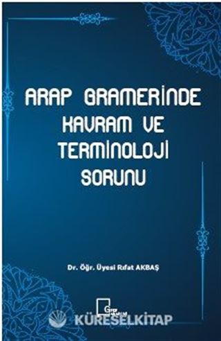 Arap Gramerinde Kavram Veterminoloji Sorunu