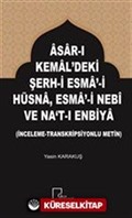 Asar-ı Kemal'deki Şerh-i Esma-i Hüsna Esma-i Nebi ve Na't-ı Enbiya