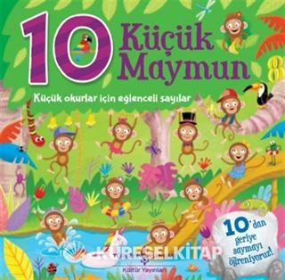 10 Küçük Maymun (Ciltli)