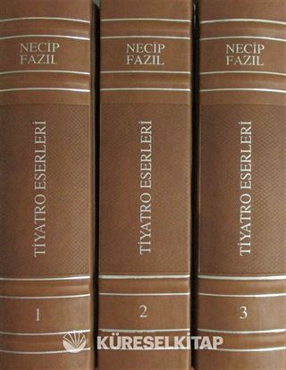 Tiyatro Eserleri (3 Cilt Takım Deri Ciltli)
