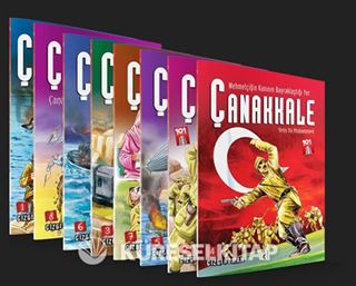 Mehmetçiğin Kanının Bayraklaştığı Yer Çanakkale (8 Kitap Takım)