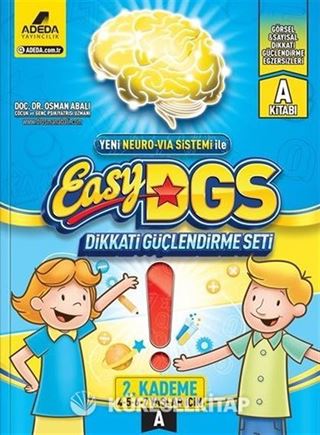 Easy Dikkati Güçlendirme Seti 2. Kademe 4-5-6-7 Yaş İçin A