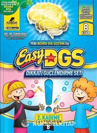 Easy Dikkati Güçlendirme Seti 2. Kademe 4-5-6-7 Yaş İçin B