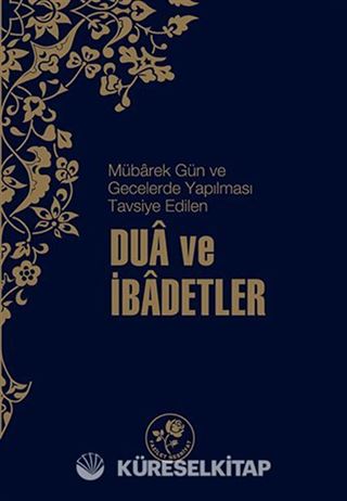 Dua ve İbadetler (Plastik Kapak)