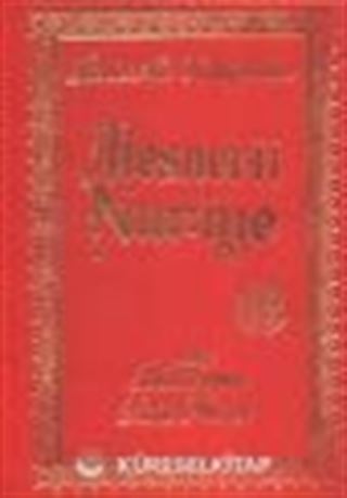 Mesnevi-i Nuriye (büyük boy sırtı deri bez ciltli)
