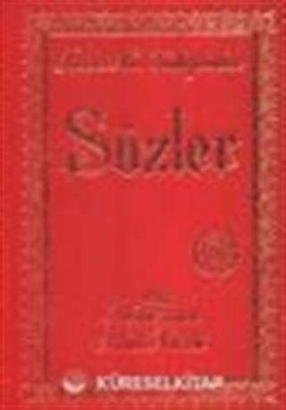 Sözler (büyük boy-sırtı deri bez cilt)