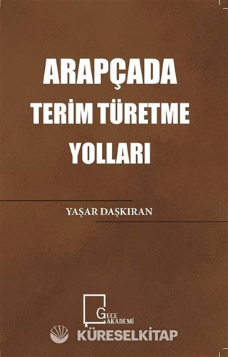 Arapçada Terim Türetme Yolları