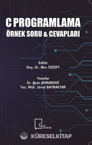 C Programlama Örnek Soru Cevapları