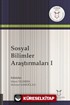 Sosyal Bilimler Araştırmaları I