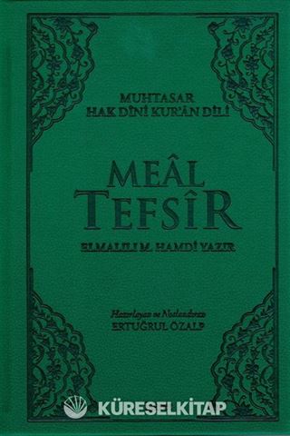 Muhtasar Hak Dini Kur'an Dili Meal Tefsir (Büyük Boy)