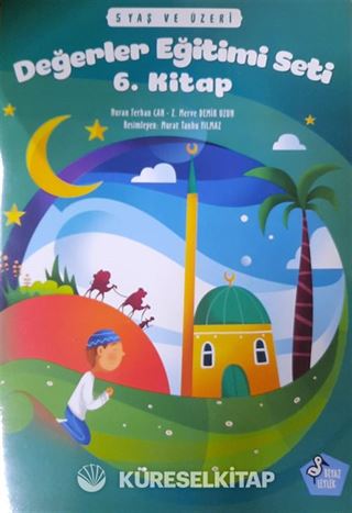 Değerler Eğitimi Seti 6.Kitap 48-60 Ay Yeni kapak