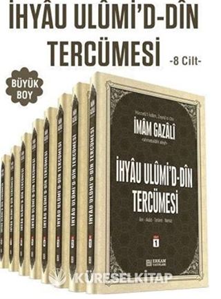 İhya-u Ulumid'd-Din Tercümesi Büyük Boy (8 Cilt)