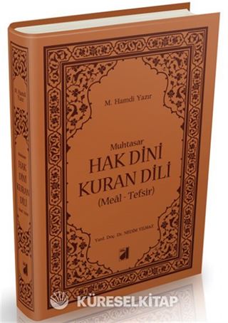 Muhtasar Hak Dini Kur-an Dili Kuran (Meal ve Tefsir) (Orta Boy)