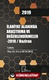 İlahiyat Alanında Araştırma ve Değerlendirmeler 2019 / Haziran