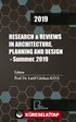 Research and Reviews in Architecture, Planning And Design - Summer 2019