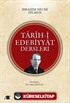 Tarih-i Edebiyyat Dersleri 1. Cilt